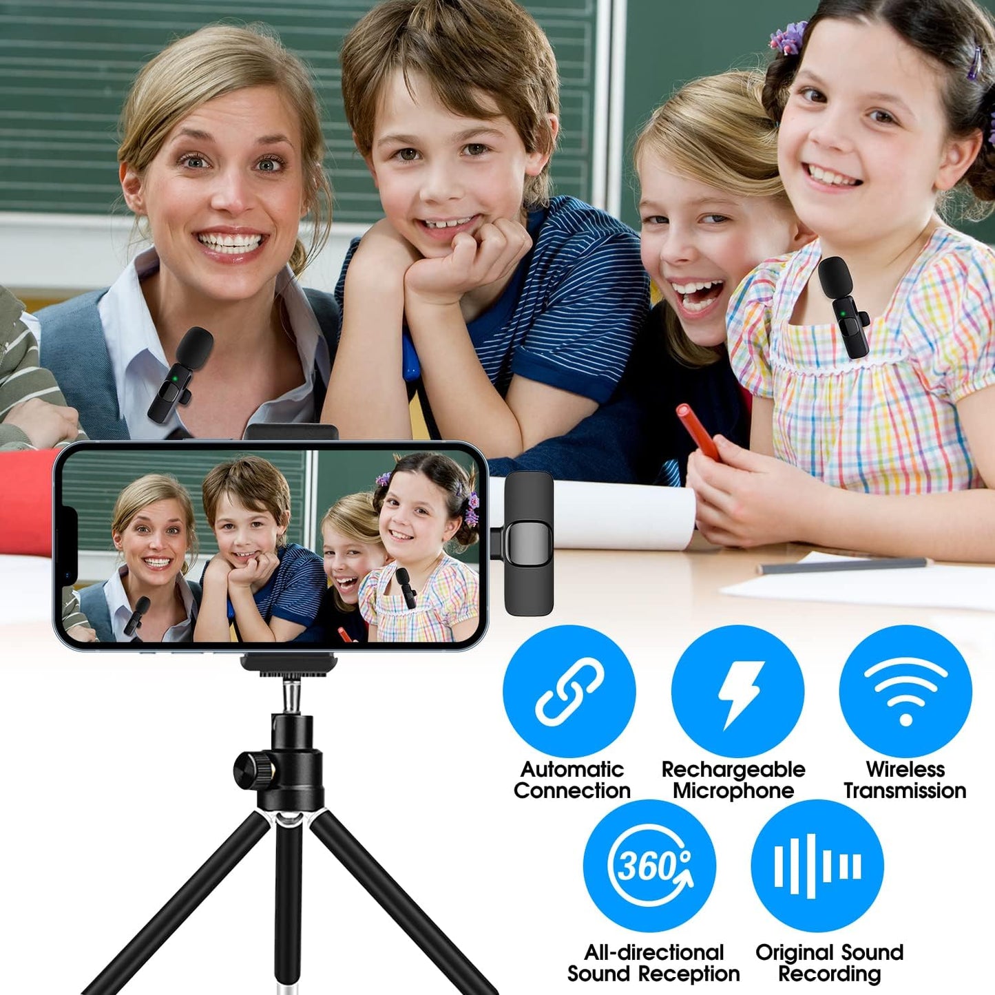Wireless Microphone for Iphone Ipad