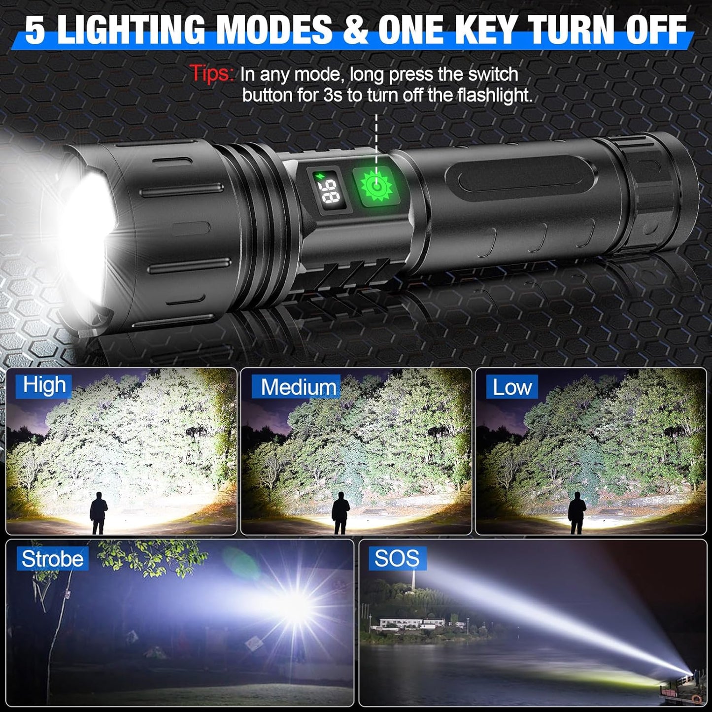 Extremely Bright Flashlight