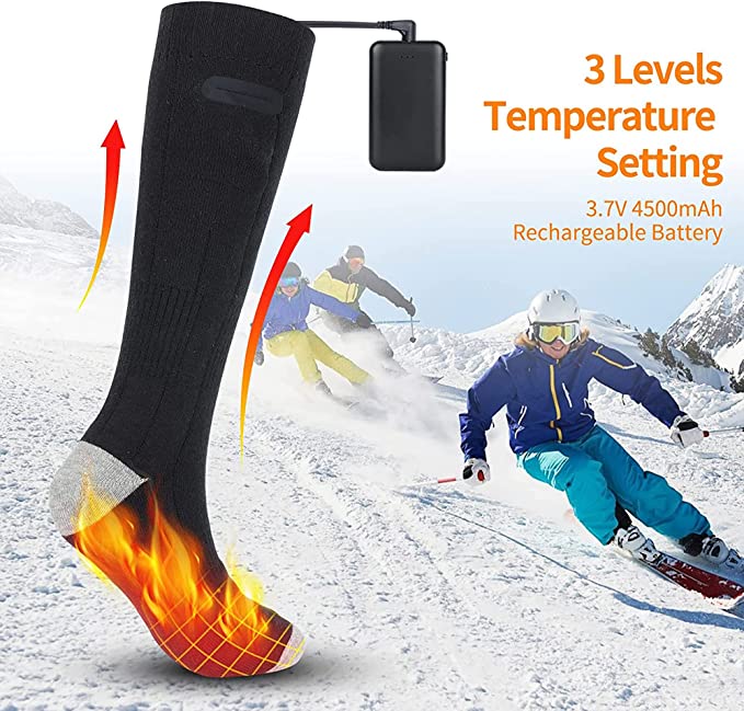 3 Pairs of Unisex Heated Socks