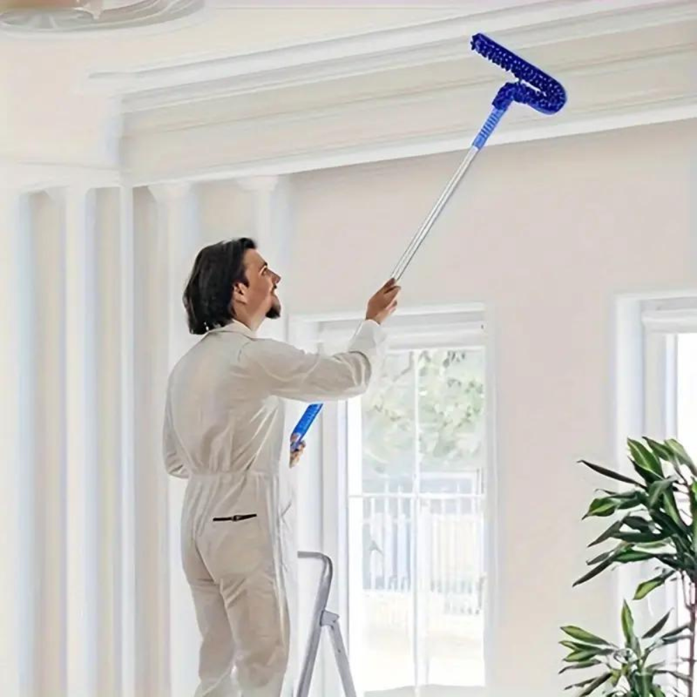 Flexible Extendable High Reach Microfiber Ceiling Fan...