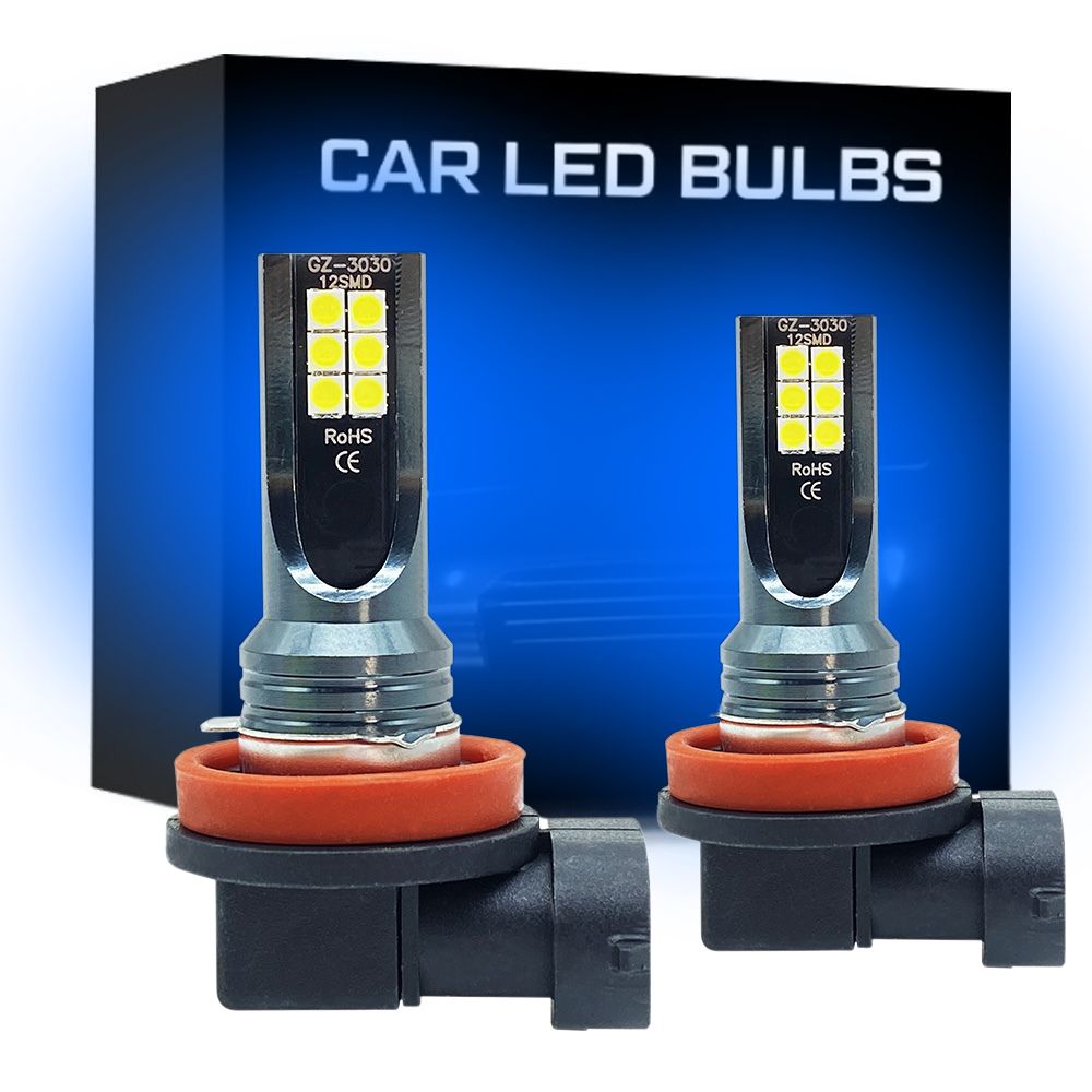 High Brightness Plug in Car Fog Lights H8 H9 H11