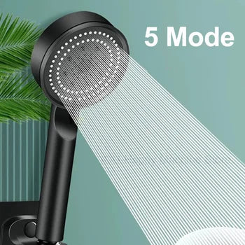 High Pressure Shower Head with Hose