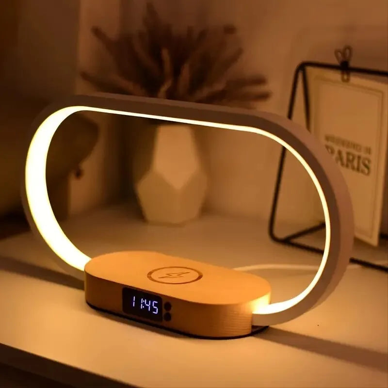 Integrated Lamp with Wireless Charging Station