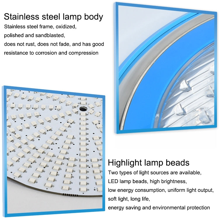15W LED Stainless Steel Wall-Mounted Pool Light...