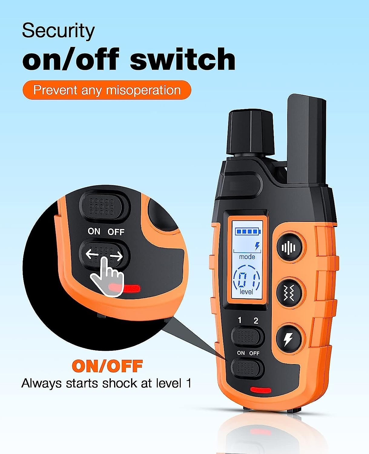High-quality 1000 M Remote Training Collar for Dogs –...