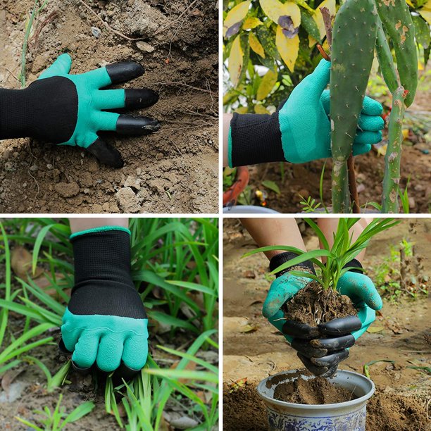 Genius Gardening Gloves with Claws