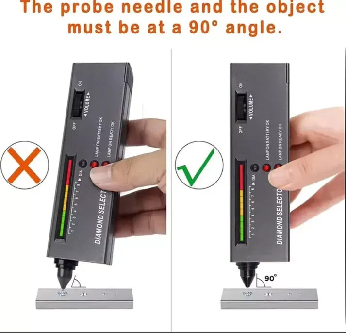 Diamond Tester - High Accuracy Jewelry Diamond Tester...