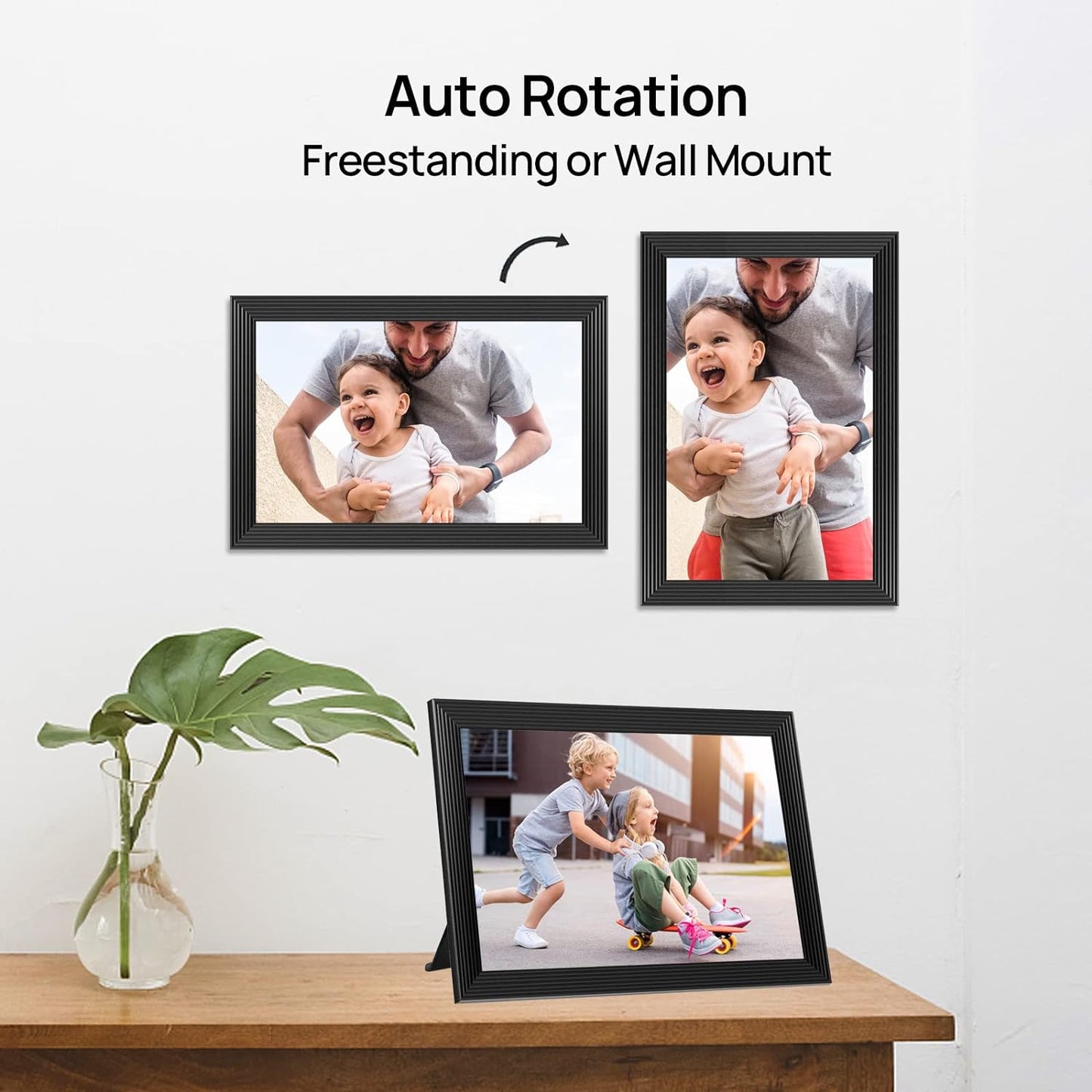High-Resolution Digital Frame Top Electronic Frame with...