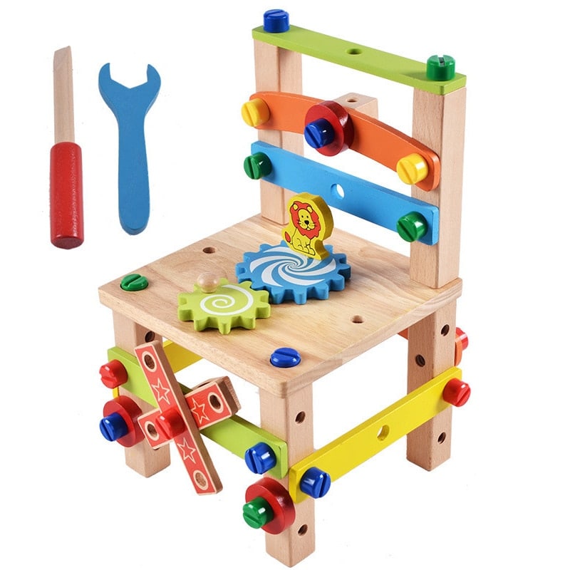 Educational Montessori Wooden Toys for Preschool Children