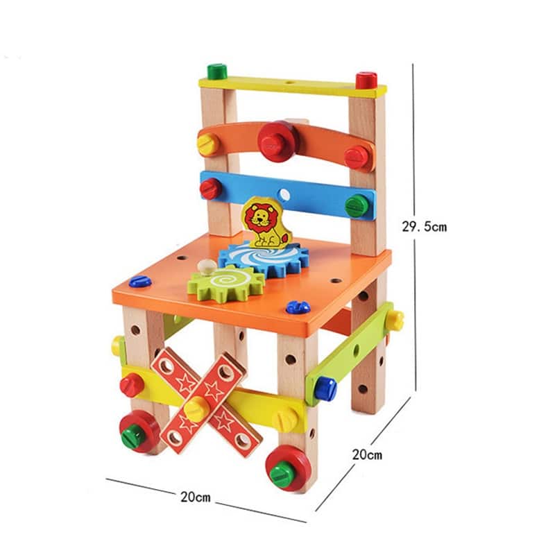Educational Montessori Wooden Toys for Preschool Children