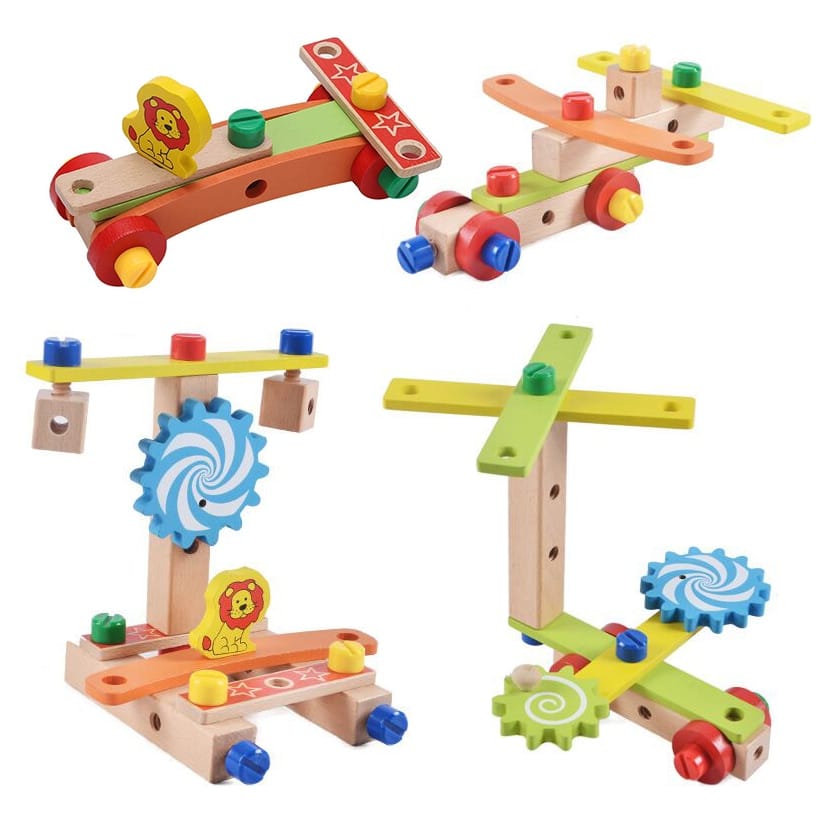 Educational Montessori Wooden Toys for Preschool Children