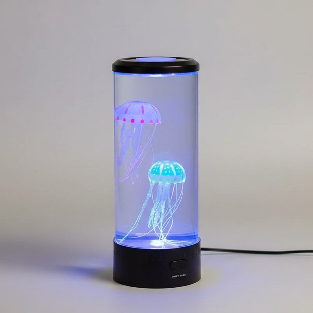 Jellyfish Lamp with a Soothing, Ocean-inspired Atmosphere
