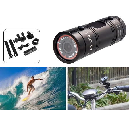 Helmet Mounted Camera for Motorcycles