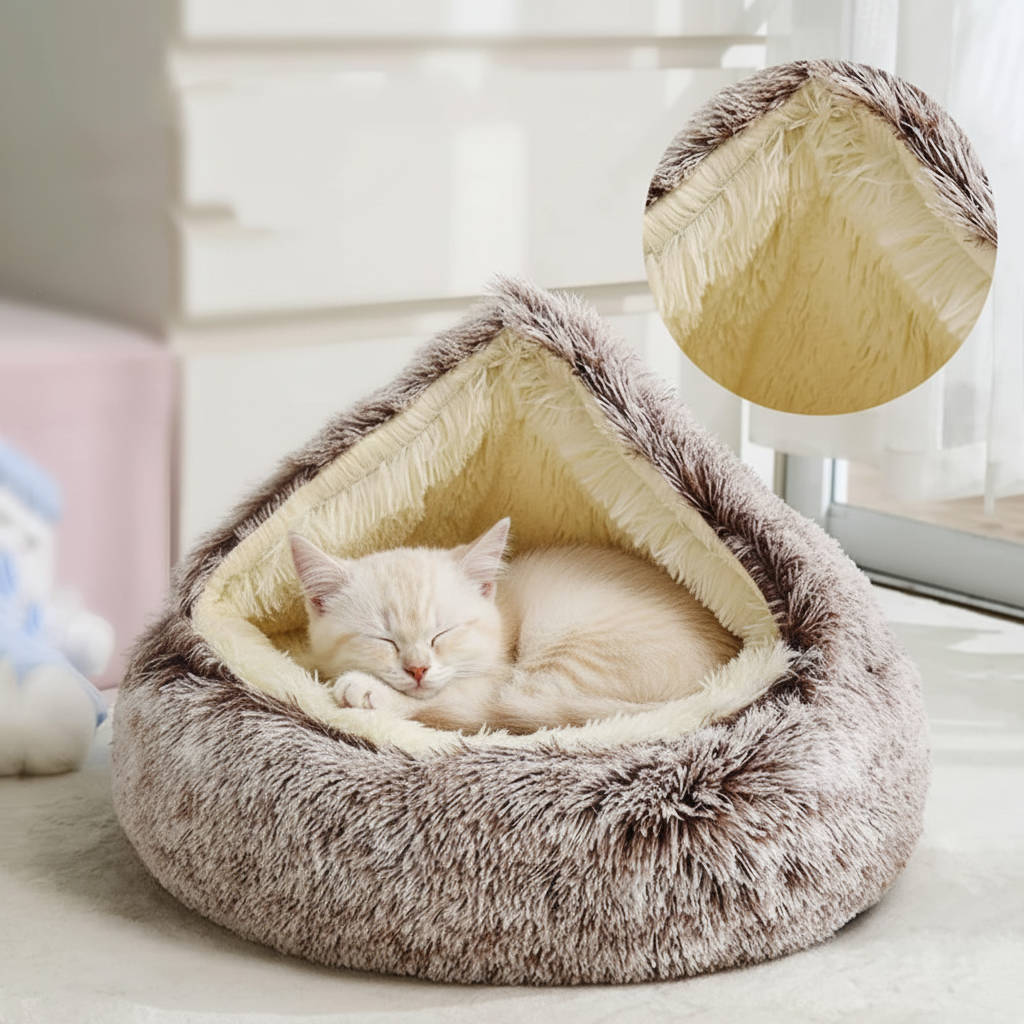 Donut Dog and Cat Bed