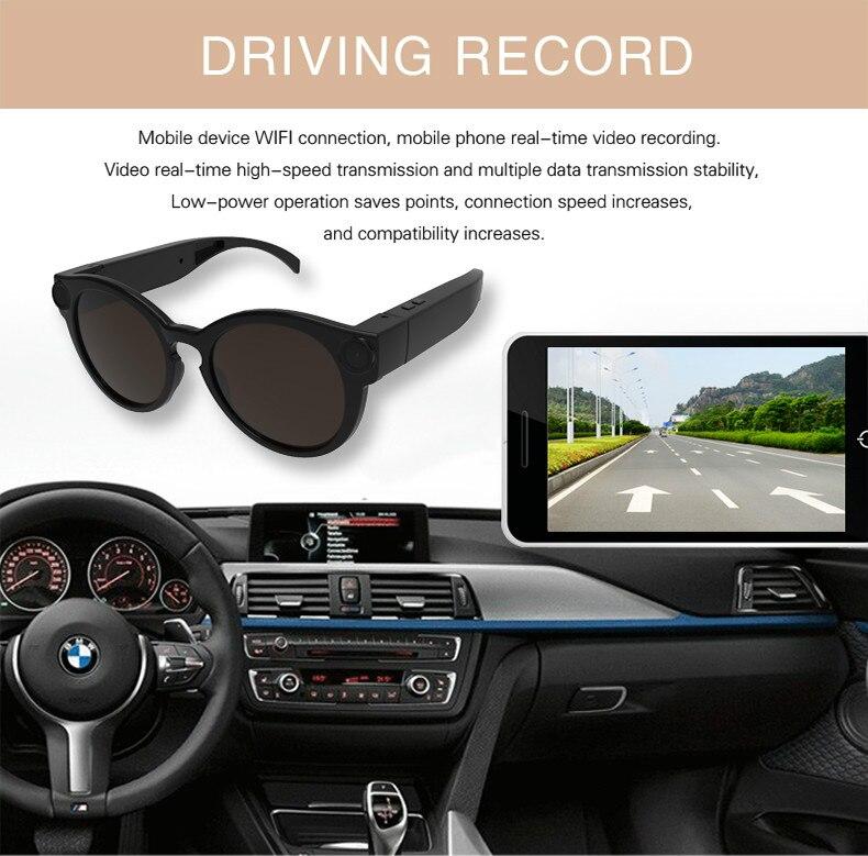 Bicycling Glasses WiFi Mini Camera HD 1080P DVR Video...