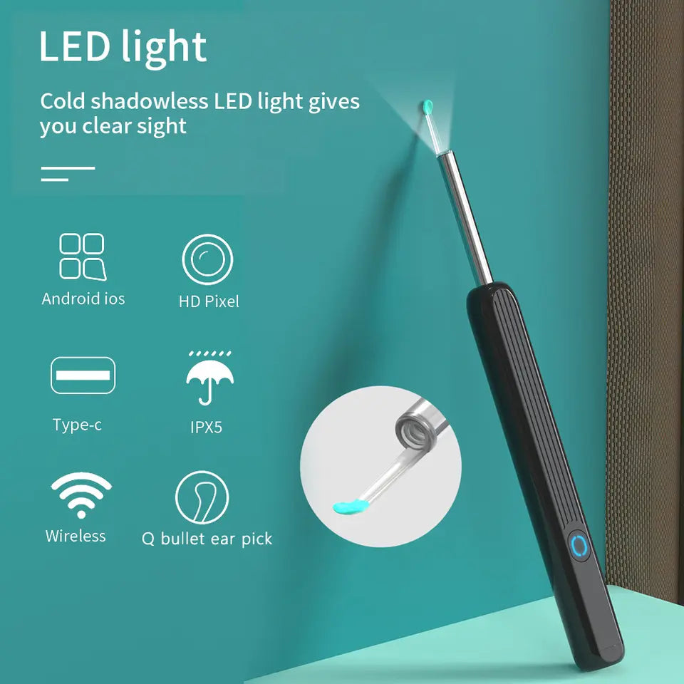 EarBit 3000 - Ear Cleaning Tool with a Camera