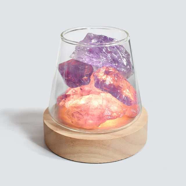 Himalayan Salt Lamp - Crystal Night Light & Essential...