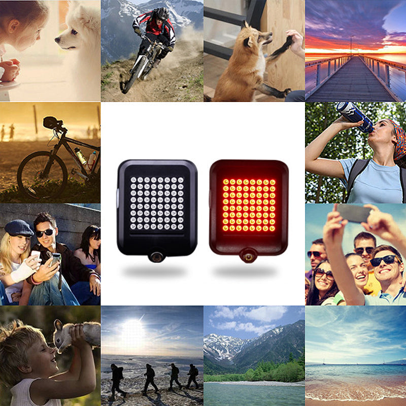 Intelligent LED Bicycle Blinkers