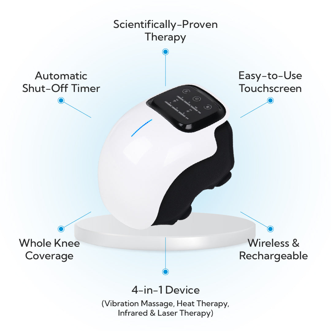 Knee Massager with Heat Therapy | Pain Relief & Joint...