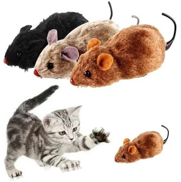 Electric Cat Toy Mouse – Interactive Racing Mouse for...