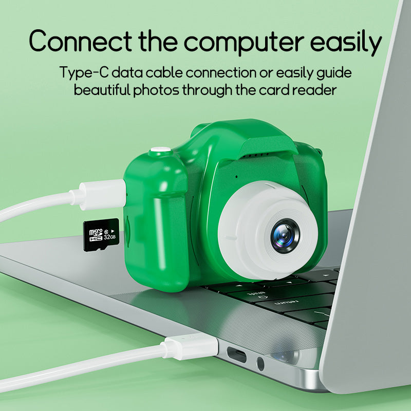 Digital Children'S Camera with 32GB Card