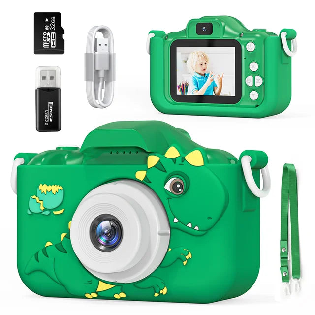 Digital Children'S Camera with 32GB Card