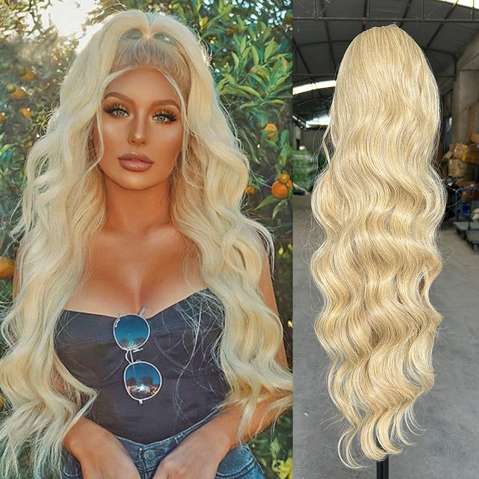 Long Ponytail Clip on Hair Clamp Extension