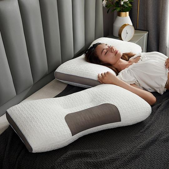 Hybrid Pillow for Back & Side Sleepers - Neck &...