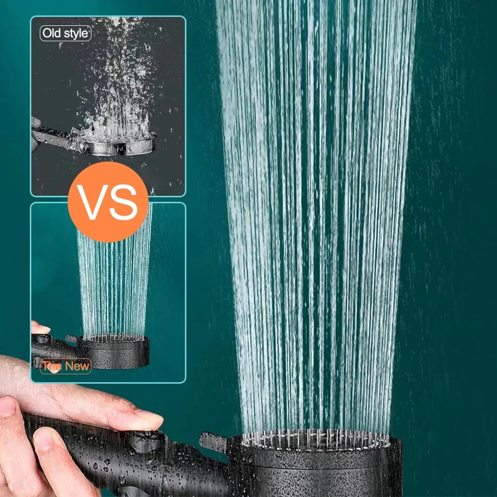 High Pressure Shower Head with Hose