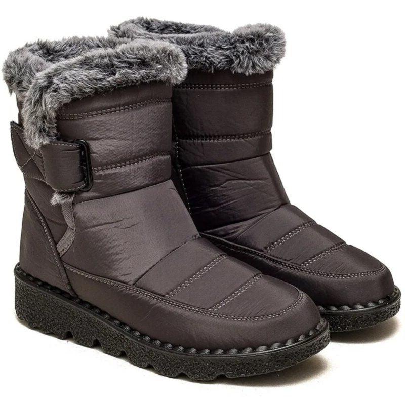 Womens Waterproof Heeled Snow Boot