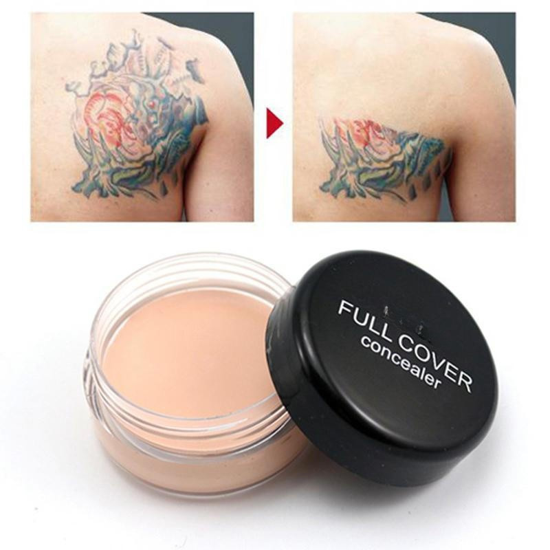Full-coverage Foundation to Conceal Tattoos and...