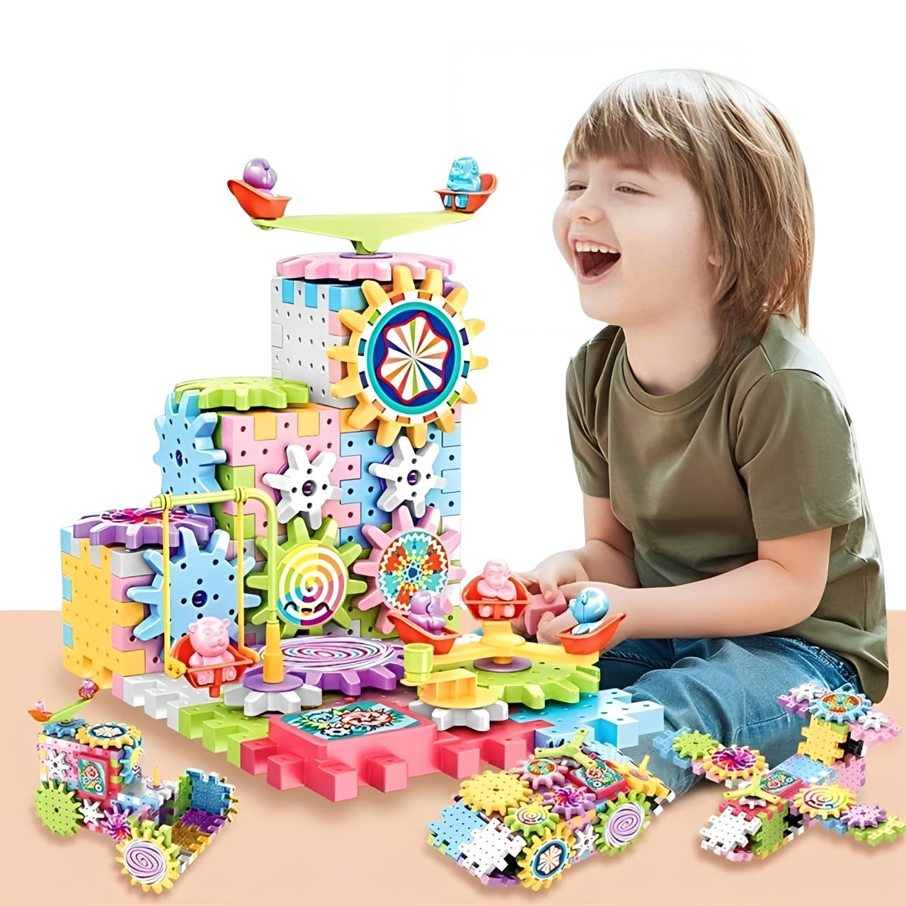 Kids Building Blocks Kit