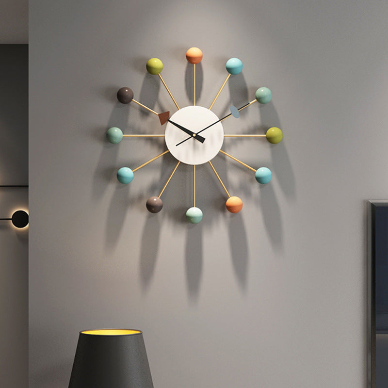 Decorative Large Silent Wall Clock for the Living Room