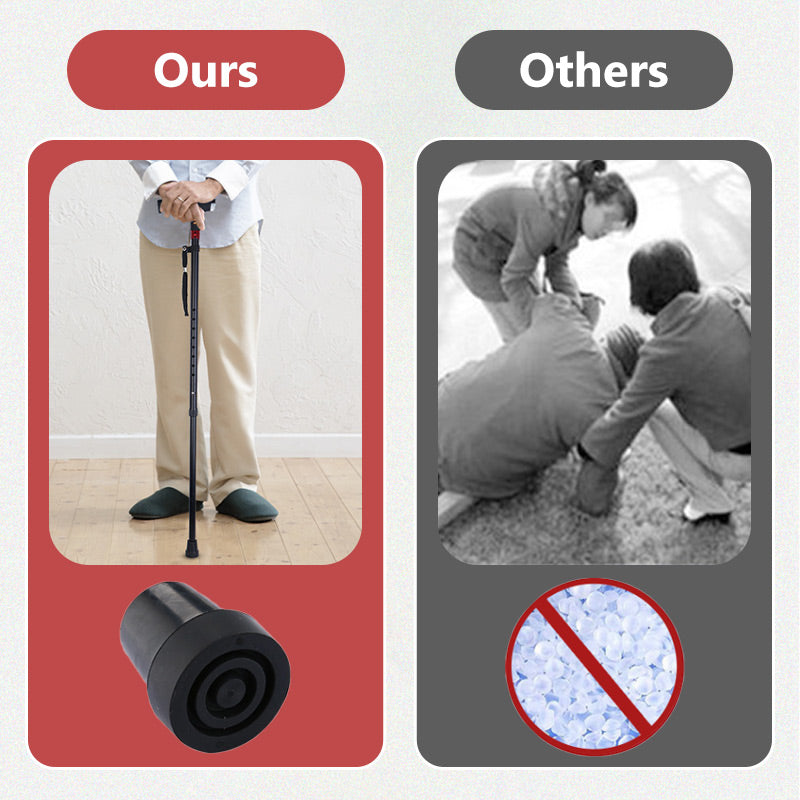 Intelligent Walking Stick for the Elderly with LED Light