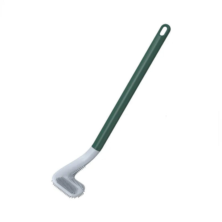 Hygienic Silicone Toilet Brush with Wall Mount