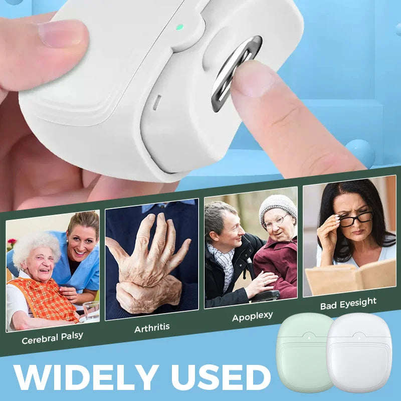 Electric Nail Clipper, Automatic Nail Polishing...