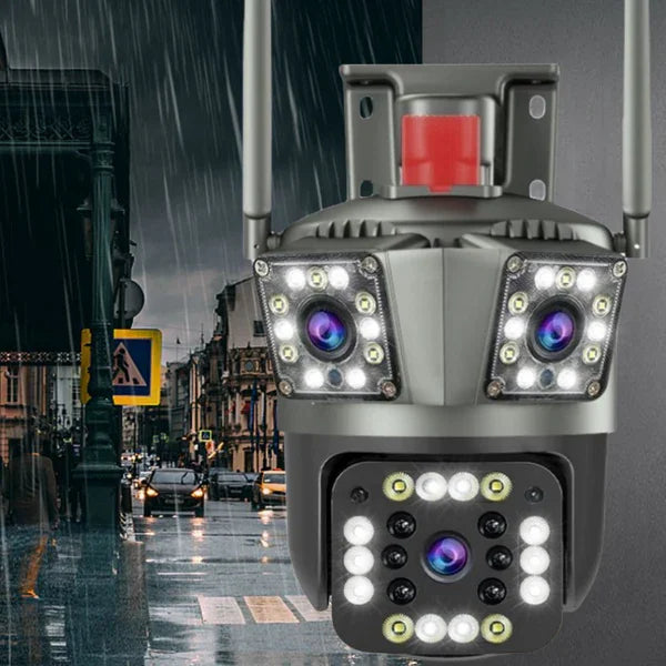 Dual Lens Outdoor Waterproof Wireless Wifi HD Triple...