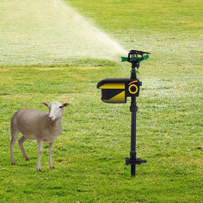 Automatic Motion-Activated Animal Repellent Garden...