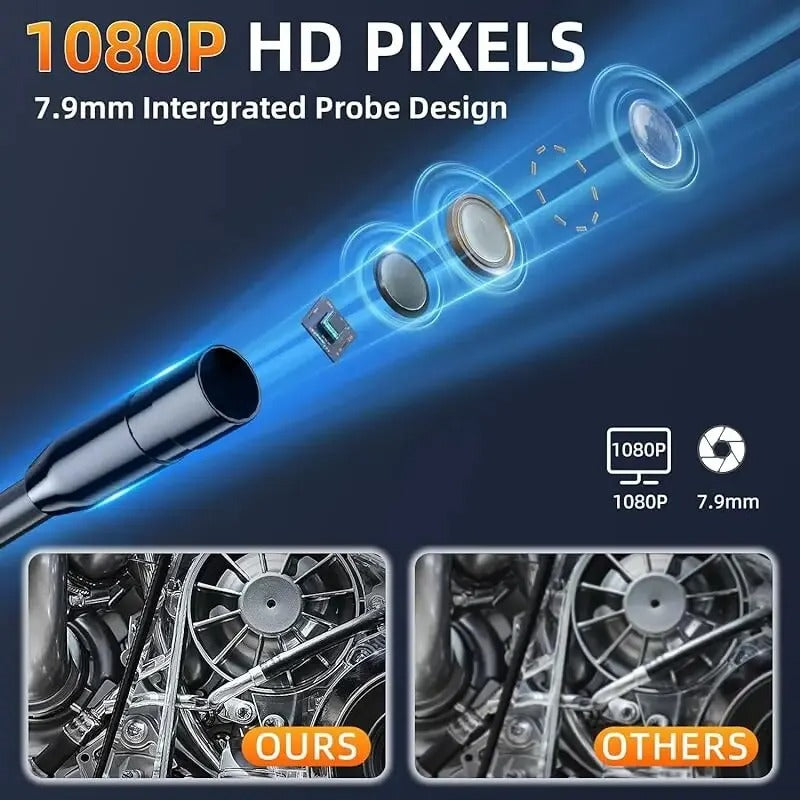 Industrial Endoscope Inspection Camera – 1080p Hd with...