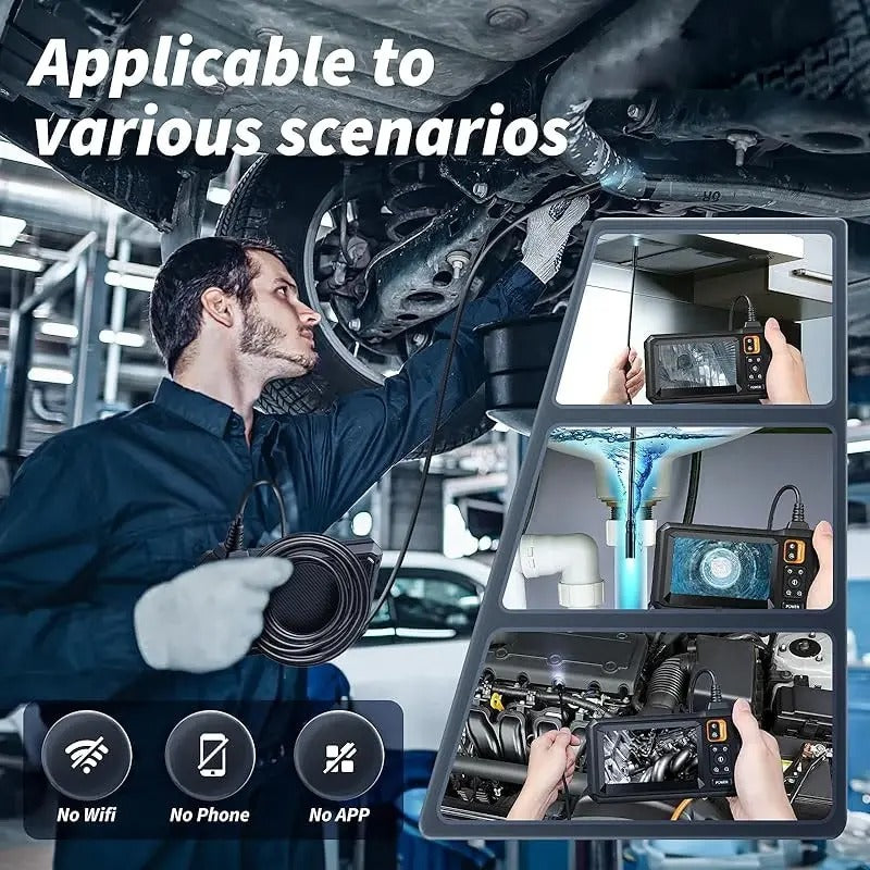 Industrial Endoscope Inspection Camera – 1080p Hd with...