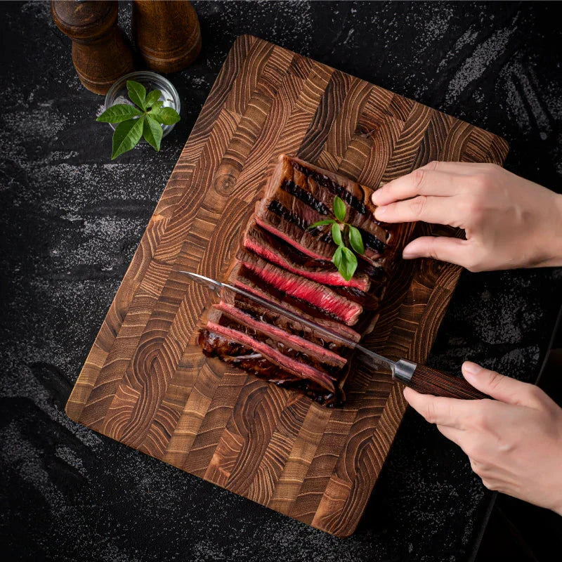 High-quality Wooden Chopping Block End Grain Cutting...