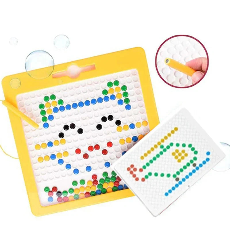 Large Magnetic Drawing Pad for Kids Montessori Magnetic...