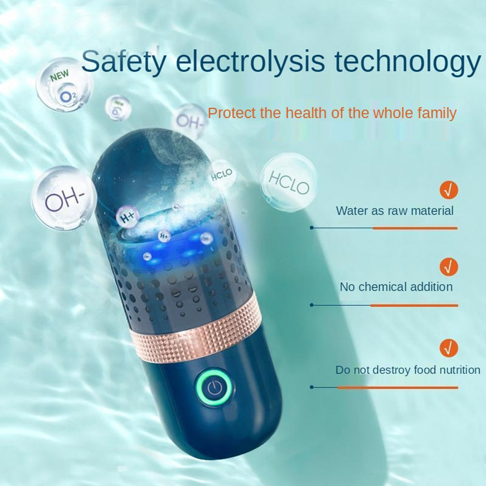Capsule Vegetable Washing Machine | Automatic Fruits &...