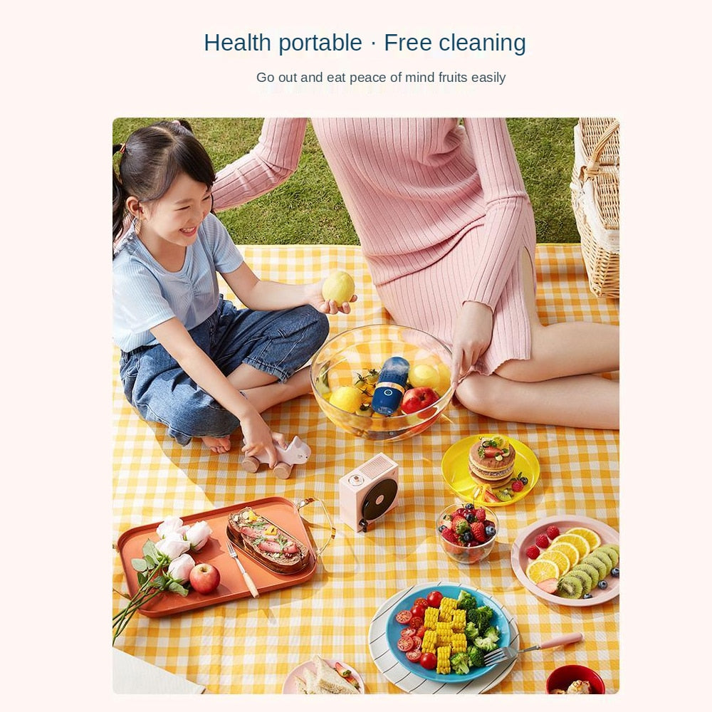 Capsule Vegetable Washing Machine | Automatic Fruits &...