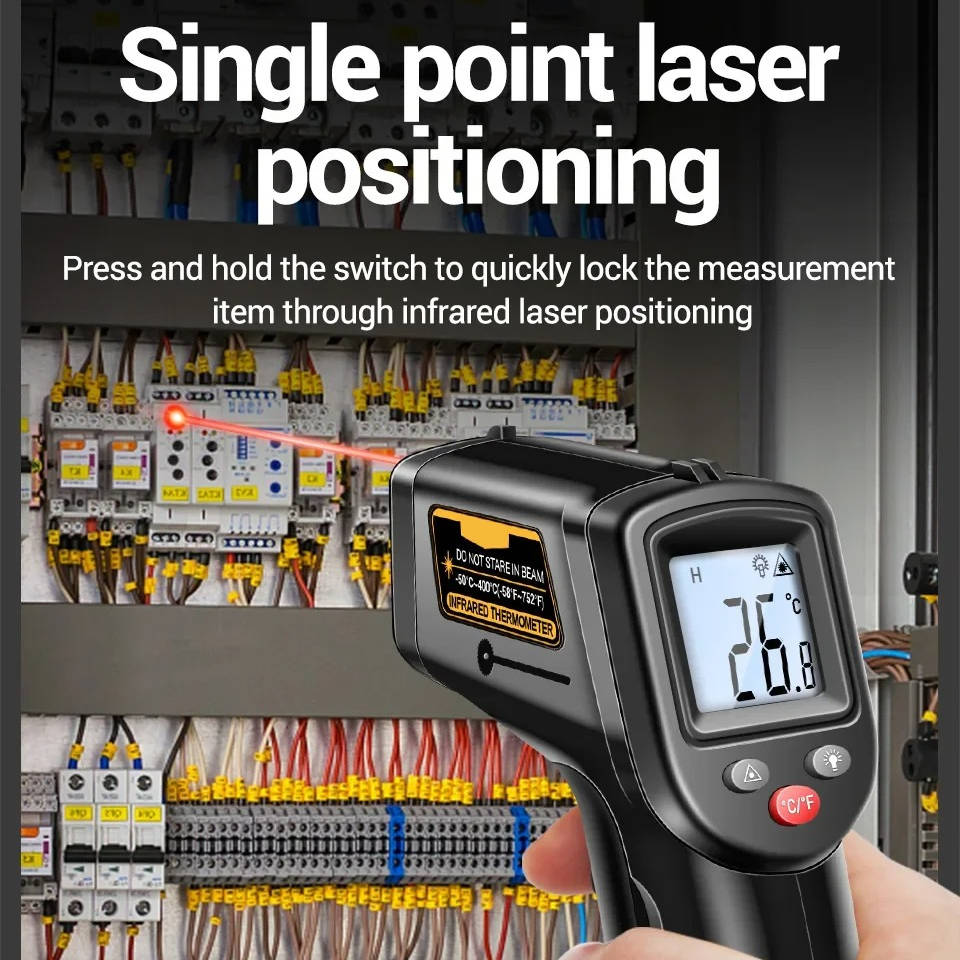 Infrared Laser Thermometer All in One