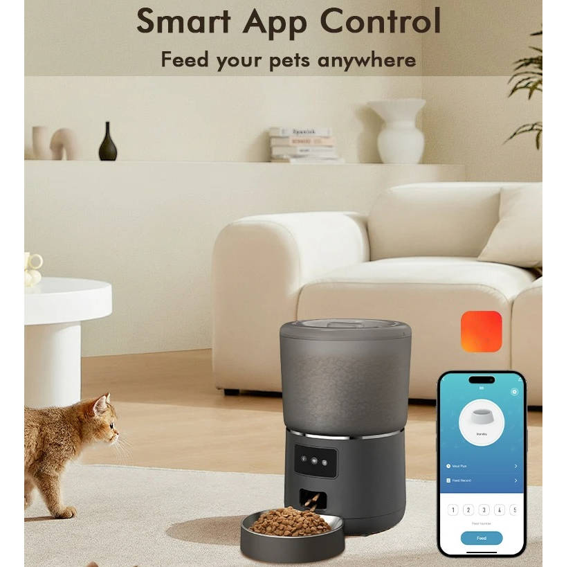 Automatic Smart Pet Feeder for Cats Dogs