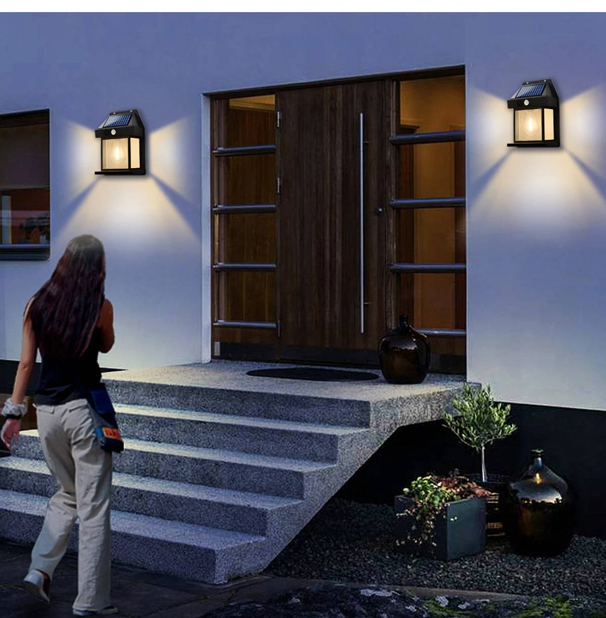 Solar Wall Lamp Outdoor