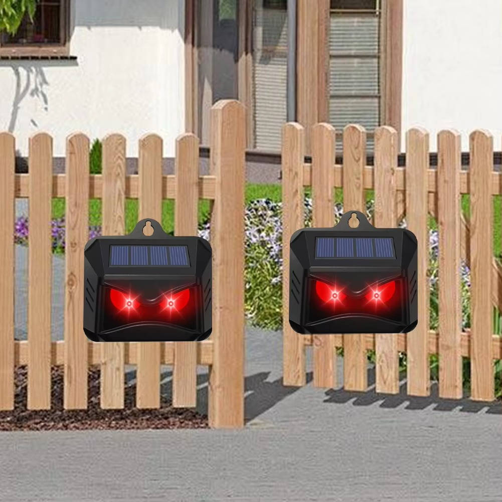 Solar Powered Ultrasonic Animal Repellent