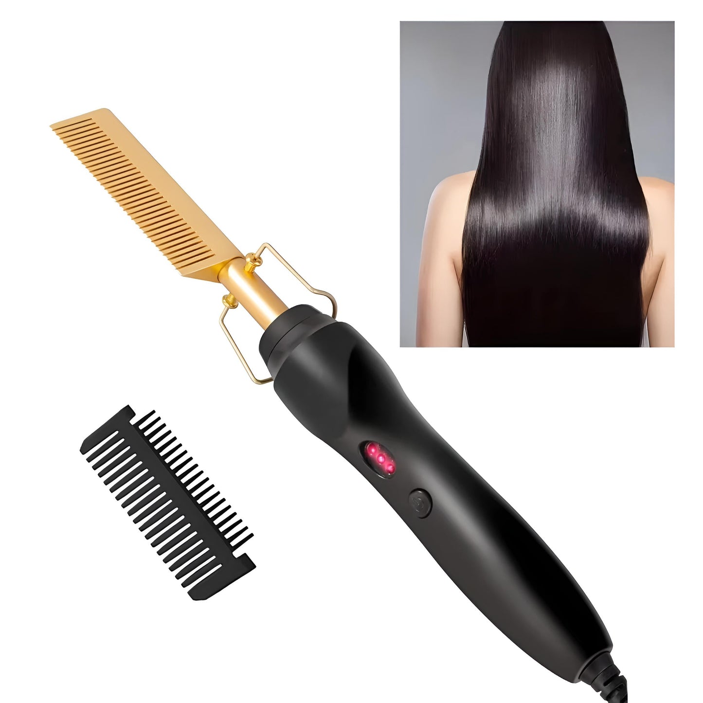 Comb for Black Hair Thick and Coarse Hair