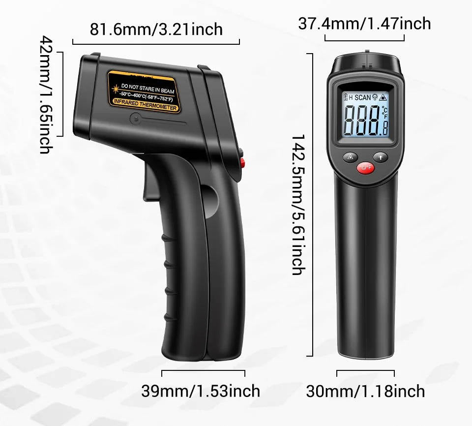 Infrared Laser Thermometer All in One